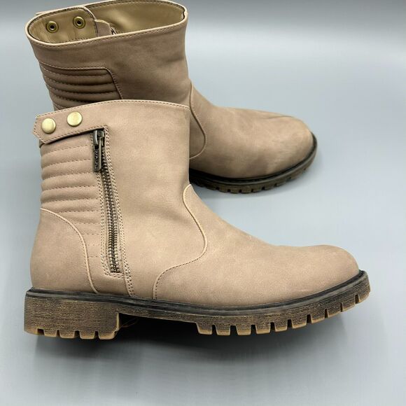 ROXY Shoes - Roxy Womens Margo Bootie Tan Size 7.5